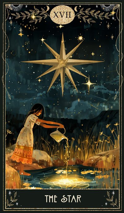 The Star tarot card